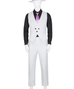 Hallowitch Costumes Men's Mr. Wolf The Bad Guys Outfits Halloween Cosplay Costume