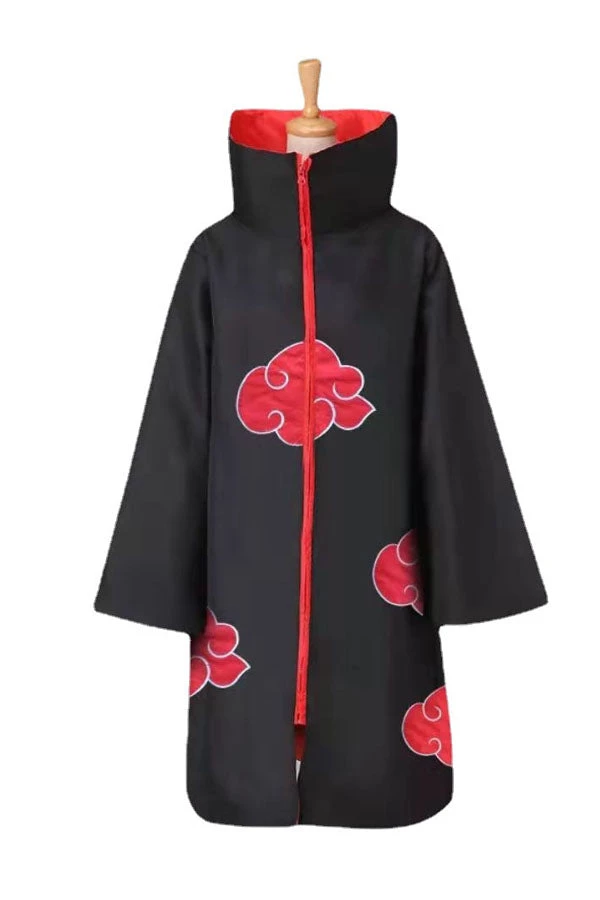 Hallowitch Costumes Boys' Coaplay Naruto Akatsuki Group Robe Cloak Costume For Kids And Adult 5 Hallowitch Costumes Boys' Coaplay Naruto Akatsuki Group Robe Cloak Costume For Kids And Adult