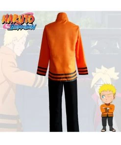 Hallowitch Costumes Cosplay Naruto Uzumaki 7th Costume Set For Adult Men's