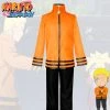 Hallowitch Costumes Cosplay Naruto Uzumaki 7th Costume Set For Adult Men's