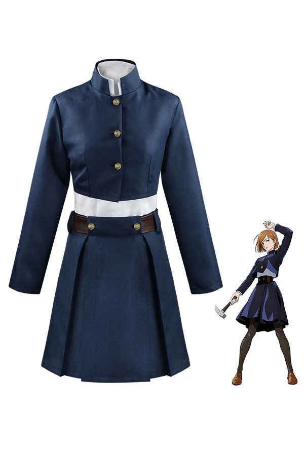 Hallowitch Costumes Jujutsu Kaisen Nobara Kugisaki Outfits Costume 3 Hallowitch Costumes Jujutsu Kaisen Nobara Kugisaki Outfits Costume