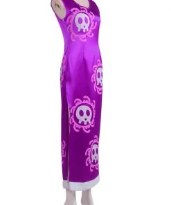 Hallowitch Costumes One Piece Boa Hancock Dress Cosplay Costume Women's