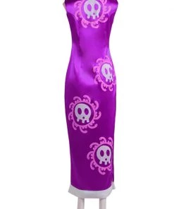 Hallowitch Costumes One Piece Boa Hancock Dress Cosplay Costume Women's