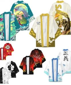 Hallowitch Costumes One Piece Kimono Cloak Costume Men's