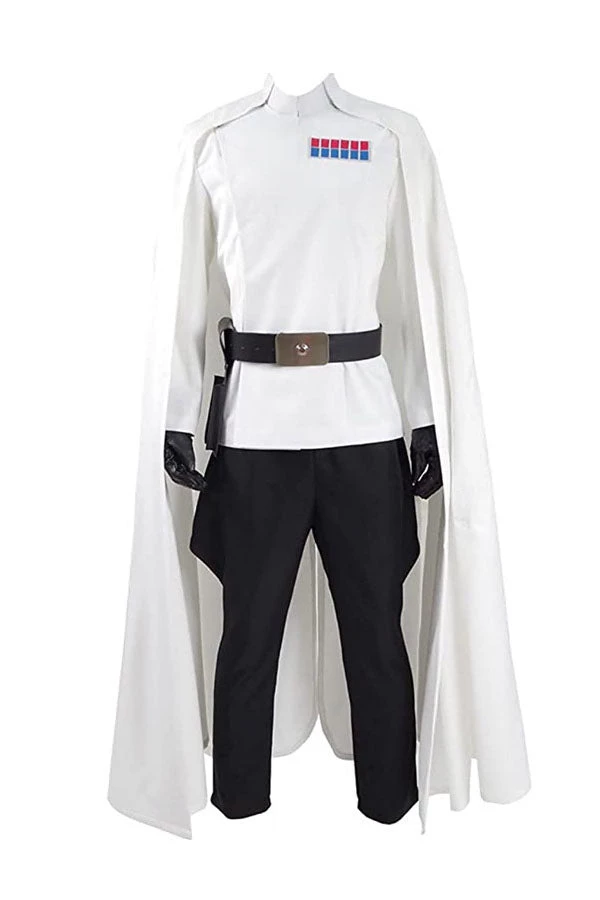 Hallowitch Costumes Men's Rogue One A Star Wars Story Orson Krennic Costume Outfit 4 Hallowitch Costumes Men's Rogue One A Star Wars Story Orson Krennic Costume Outfit