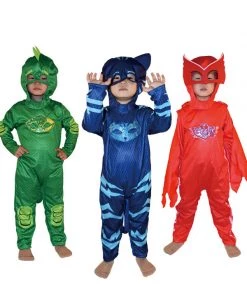 Hallowitch Costumes PJ Mask Costume For Kids Boys And Girls Boys'