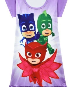 Hallowitch Costumes PJ Masks Summer Dress For Girls