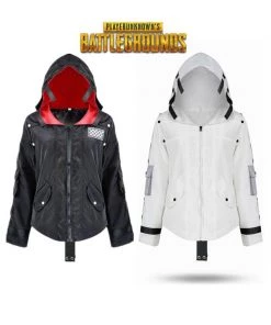 Hallowitch Costumes Game PUBG Playerunknown's Battlegrounds Costume Hoodie Jacket For Adult And Kids