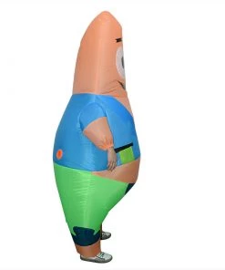 Hallowitch Costumes Adult Inflatable Patrick Costume Halloween