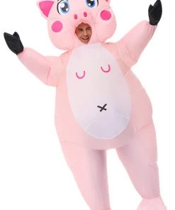 Hallowitch Costumes Inflatable Pig Costume For Adult