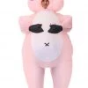 Hallowitch Costumes Inflatable Pig Costume For Adult