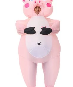 Hallowitch Costumes Inflatable Pig Costume For Adult