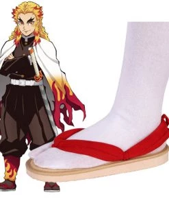 Hallowitch Costumes Rengoku Kyoujurou Zori Slippers