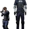 Hallowitch Costumes Men's Resident Evil 2 Remake Re Leon Scott Kennedy Costume