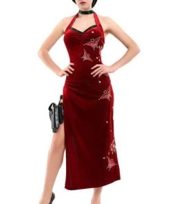 Hallowitch Costumes Women's Resident Evil Ada Wong Cosplay Costume