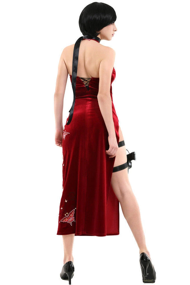 Hallowitch Costumes Women's Resident Evil Ada Wong Cosplay Costume 5 Hallowitch Costumes Women's Resident Evil Ada Wong Cosplay Costume