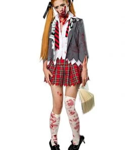 Hallowitch Costumes Women's Resident Evil Zombie Cosplay Costume