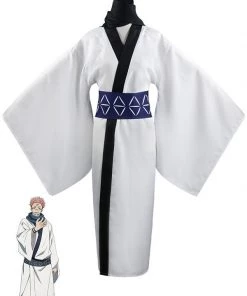 Hallowitch Costumes Men's Kaisen Ryoumen Sukuna Kimono Costume