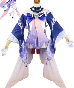 Hallowitch Costumes Genshin Impact Sannomiya Kokomi Cosplay Costume Women's