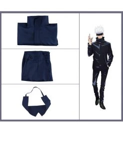 Hallowitch Costumes Jujutsu Kaisen Satoru Gojo Outfits Costume Men's