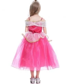 Hallowitch Costumes Sleeping Beauty Princess Aurora Dress Costume For Girls