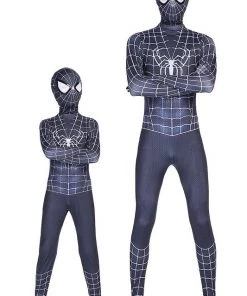 Hallowitch Costumes Boys' Spider-Man 3 Eddie Brock Venom Suit Costume For Boys And Men