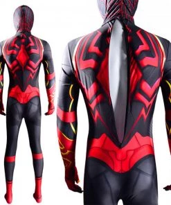 Hallowitch Costumes Spider-Man: Miles Morales Strike Suit Kamen Rider Costume Adult Kids