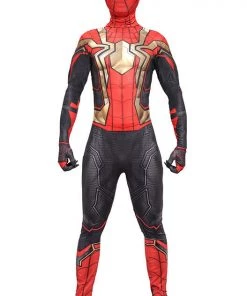 Hallowitch Costumes Boys' Spider Man No Way Home Costume Integrated Suit