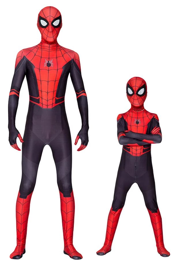 Hallowitch Costumes Boys' Spider Man Far From Home Costume For Boys And Adult Men 3 Hallowitch Costumes Boys' Spider Man Far From Home Costume For Boys And Adult Men