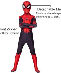 Hallowitch Costumes Boys' Spider Man Far From Home Costume For Boys And Adult Men