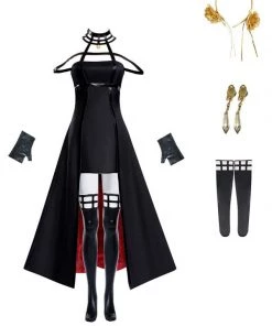 Hallowitch Costumes Spy X Family Cosplay Yor Forger Costume Outfit