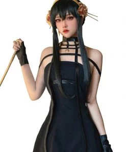 Hallowitch Costumes Spy X Family Cosplay Yor Forger Costume Outfit