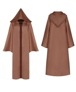 Hallowitch Costumes Medieval Hooded Cloak Costume For Men And Boys