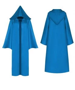 Hallowitch Costumes Medieval Hooded Cloak Costume For Men And Boys