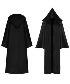 Hallowitch Costumes Medieval Hooded Cloak Costume For Men And Boys