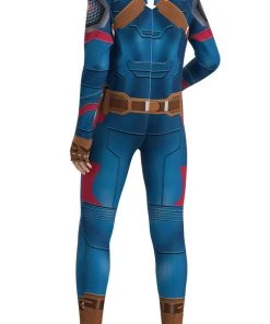 Hallowitch Costumes Captain America Costume For Adult And Kids