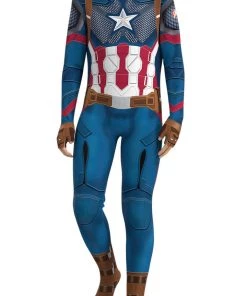 Hallowitch Costumes Captain America Costume For Adult And Kids