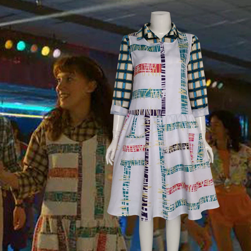 Hallowitch Costumes Eleven Shirt And Dress Costume Stranger Things Season 4 8 Hallowitch Costumes Eleven Shirt And Dress Costume Stranger Things Season 4