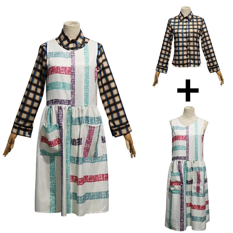 Hallowitch Costumes Eleven Shirt And Dress Costume Stranger Things Season 4 5 Hallowitch Costumes Eleven Shirt And Dress Costume Stranger Things Season 4