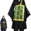 Hallowitch Costumes Anime Jujutsu Kaisen Suguru Geto Outfits Costume