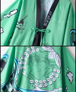 Hallowitch Costumes Demon Slayer Haori Kimono Costumes