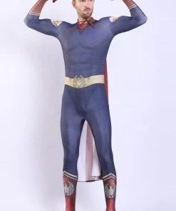 Hallowitch Costumes Boys' The Boys Homelander Bodysuit Costume For Adult And Kids