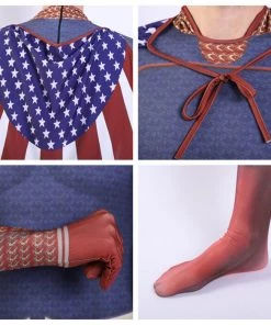 Hallowitch Costumes Boys' The Boys Homelander Bodysuit Costume For Adult And Kids 9 Hallowitch Costumes Boys' The Boys Homelander Bodysuit Costume For Adult And Kids