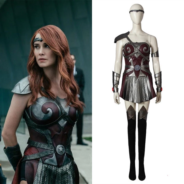 Hallowitch Costumes The Boys Season 1 Queen Maeve Cosplay Costume Women's 5 Hallowitch Costumes The Boys Season 1 Queen Maeve Cosplay Costume Women's
