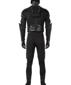 Hallowitch Costumes Men's The Boys Season 2 Black Noir Cosplay Suit Costume 12 Hallowitch Costumes Men's The Boys Season 2 Black Noir Cosplay Suit Costume