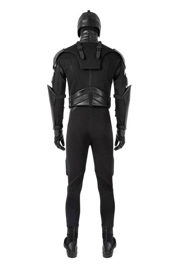 Hallowitch Costumes Men's The Boys Season 2 Black Noir Cosplay Suit Costume 7 Hallowitch Costumes Men's The Boys Season 2 Black Noir Cosplay Suit Costume