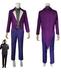 Hallowitch Costumes Men's Adult Cosplay The Joker Costume Set , Mortal Kombat 11