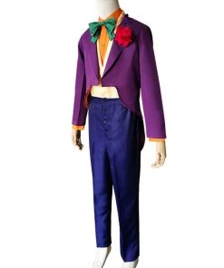 Hallowitch Costumes Adult Cosplay The Joker Costume Set，Batman The Long Halloween Costume