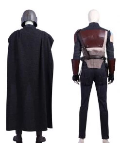 Hallowitch Costumes Men's The Mandalorian Costume Star Wars Cosplay Suit 8 Hallowitch Costumes Men's The Mandalorian Costume Star Wars Cosplay Suit