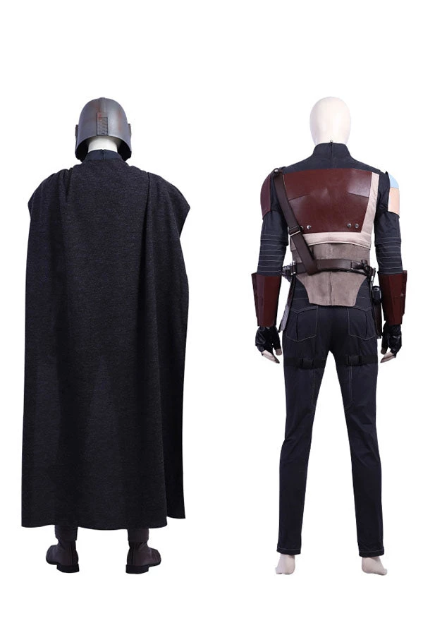Hallowitch Costumes Men's The Mandalorian Costume Star Wars Cosplay Suit 5 Hallowitch Costumes Men's The Mandalorian Costume Star Wars Cosplay Suit